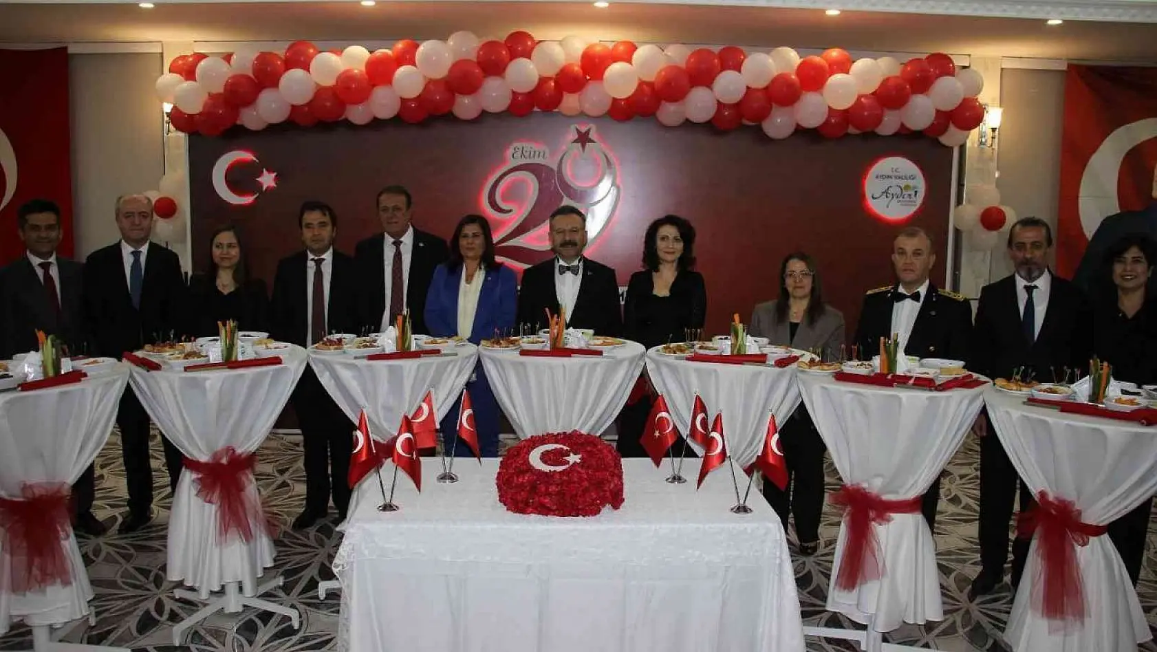 Aydın'da 29 Ekim Resepsiyonu gerçekleştirildi