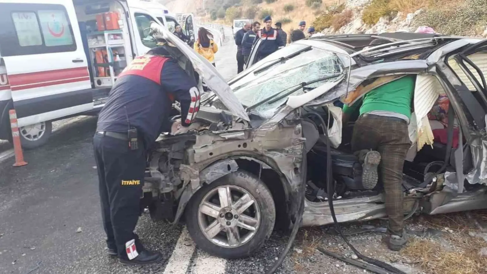 Aydın'da trafik kazası: 7 yaralı