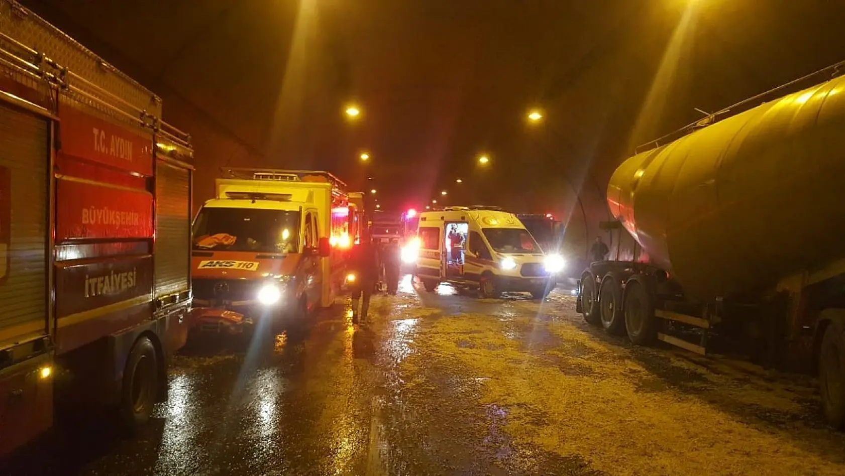 Aydın-İzmir Otobanı'nda trafik kazası: 1 yaralı