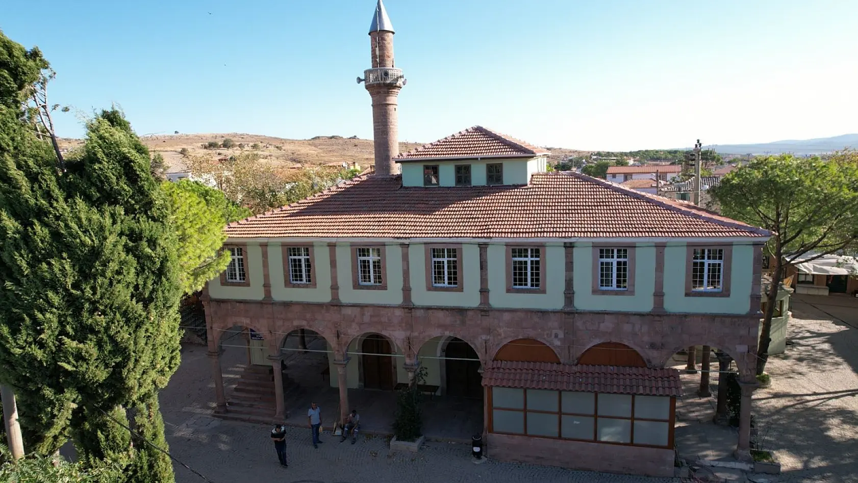 Ayvalık'ta tarihi Küçükköy Camisi'nin restorasyon projesi tamamlandı