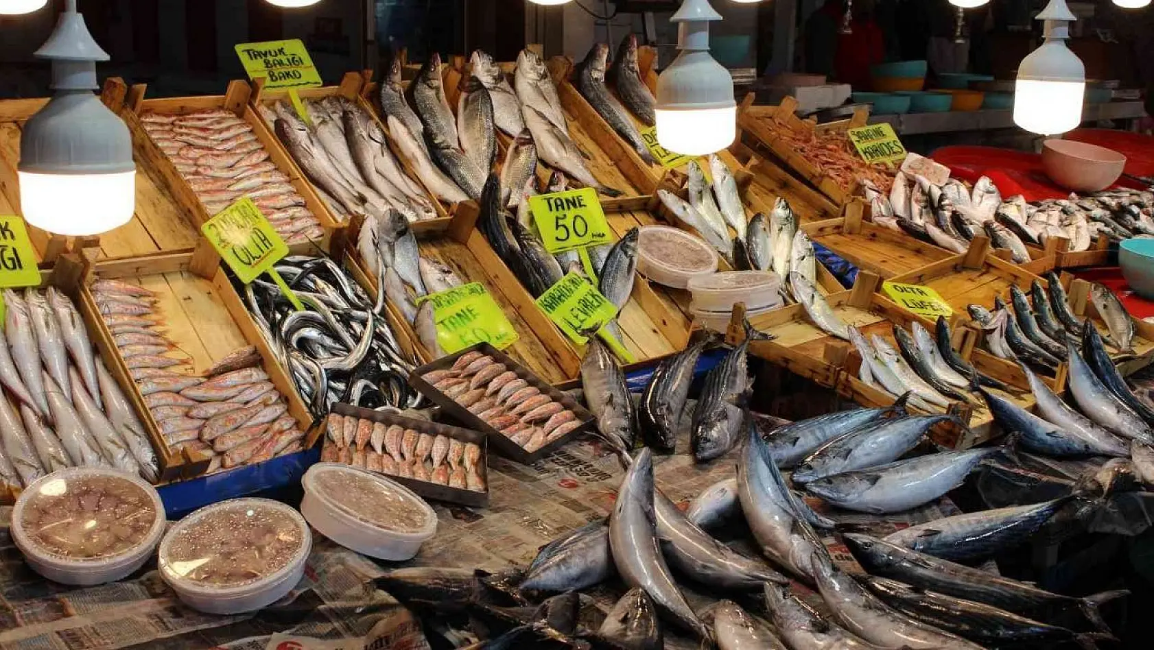 Bandırma'da balık fiyatları lodos ve soğuk hava nedeniyle yükseldi