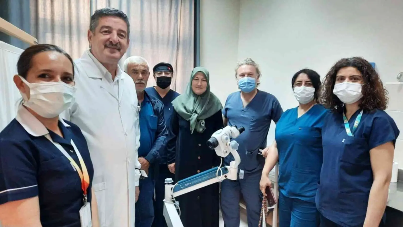 Bandırma Eğitim ve Araştırma Hastanesi'nde kolposkopi cihazı hizmete açıldı