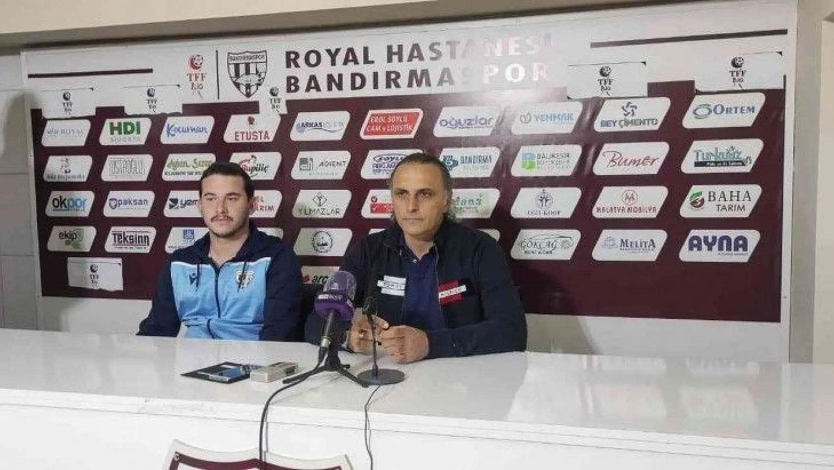 Bandırmaspor - MKE Ankaragücü maçı ardından