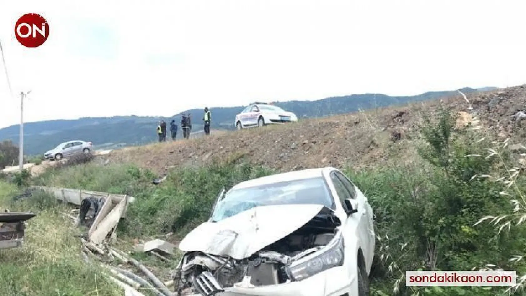 Başhekim Özyaşar trafik kazası geçirdi