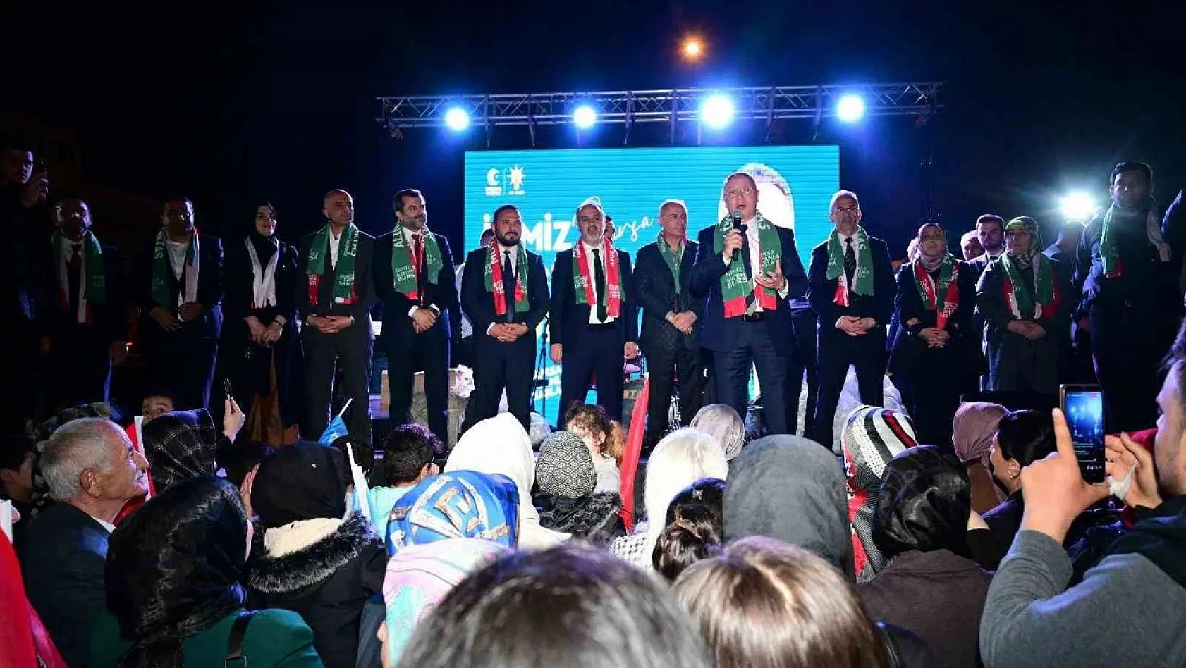 Başkan Aktaş'a Gürsu'da sevgi seli
