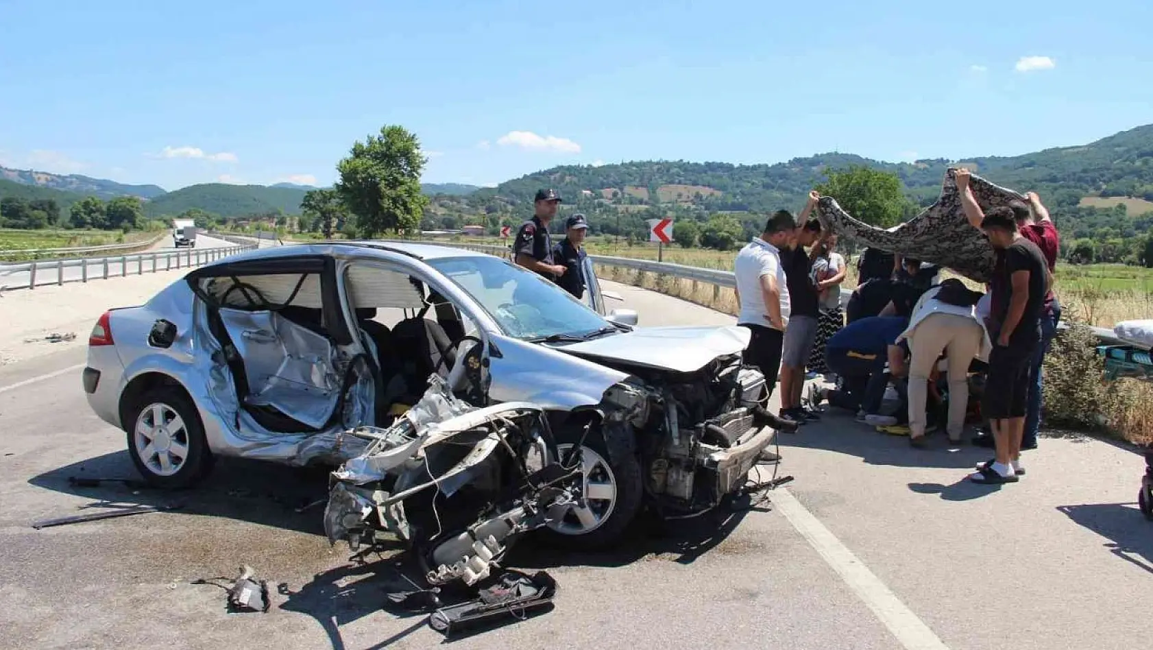 Biga'da trafik kazasında ölen kişinin  kimliği belli oldu