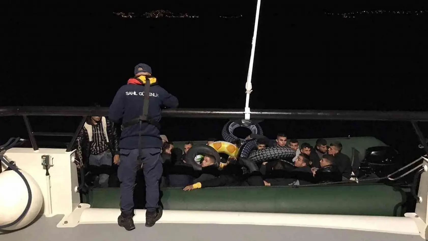 Bodrum'da 28 düzensiz göçmen yakalandı