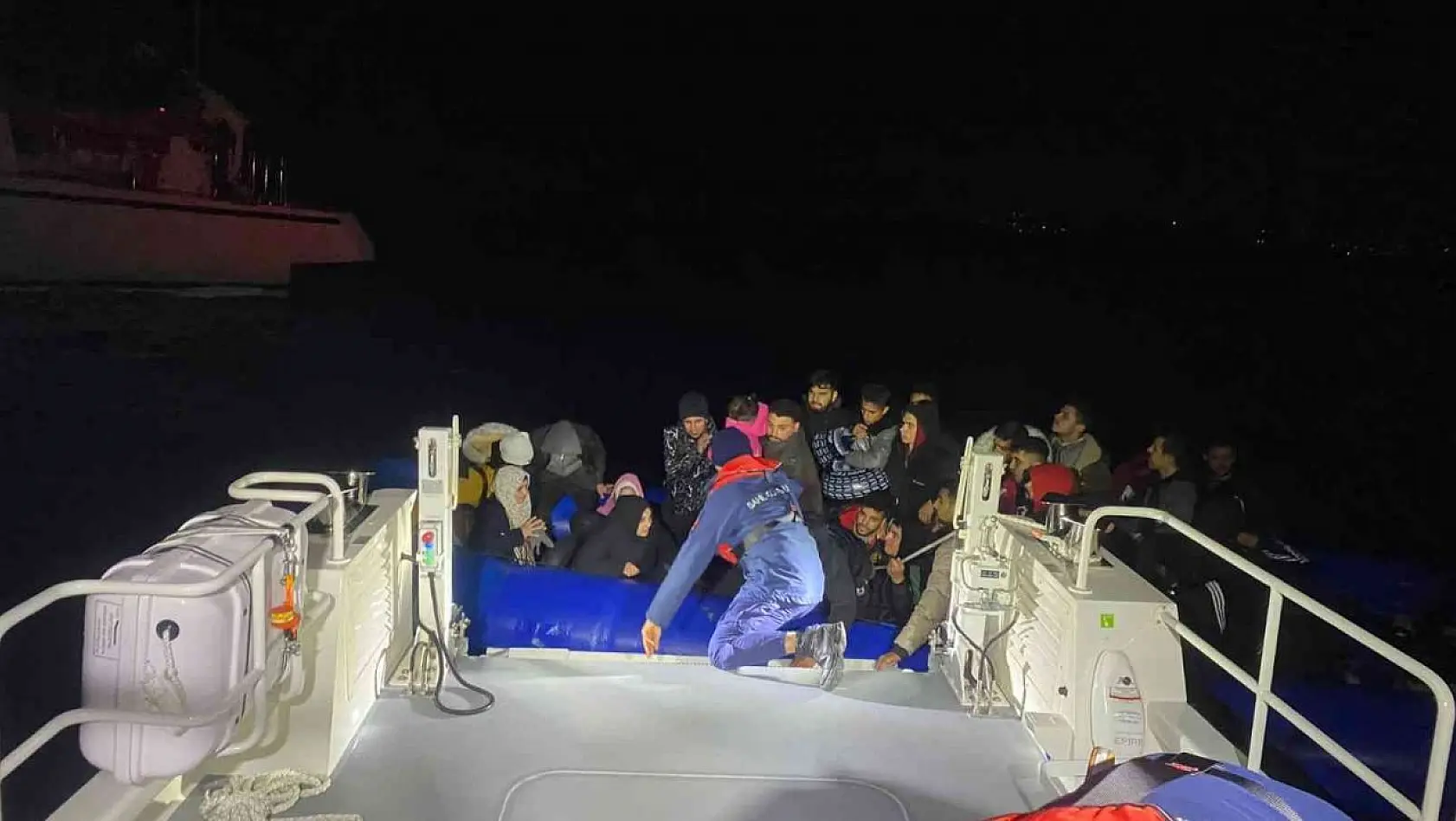 Bodrum'da 37 düzensiz göçmen yakalandı