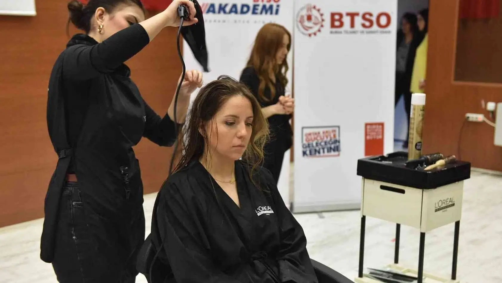 BTSO'dan geleceğin kuaförlerine eğitim