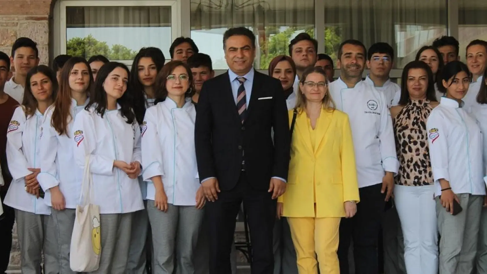 BUBFA'da Gastronomi  öğrencileri Zeytinyağlı tadımına katıldı