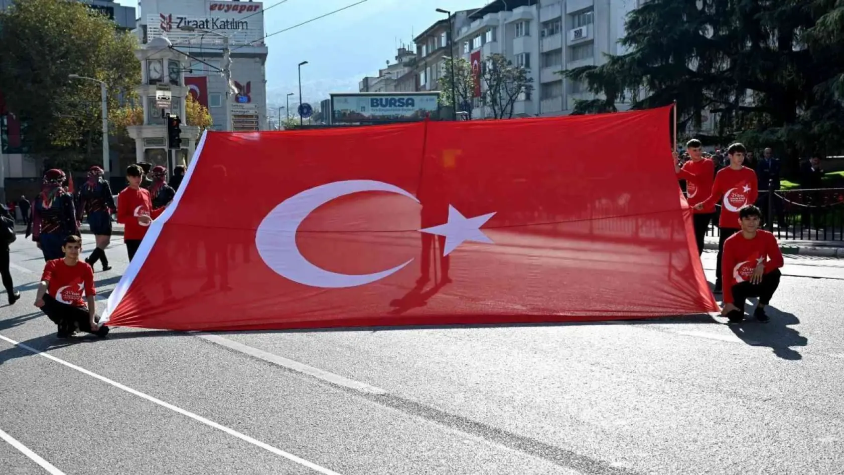 Bursa'da Cumhuriyet Bayramı coşkusu