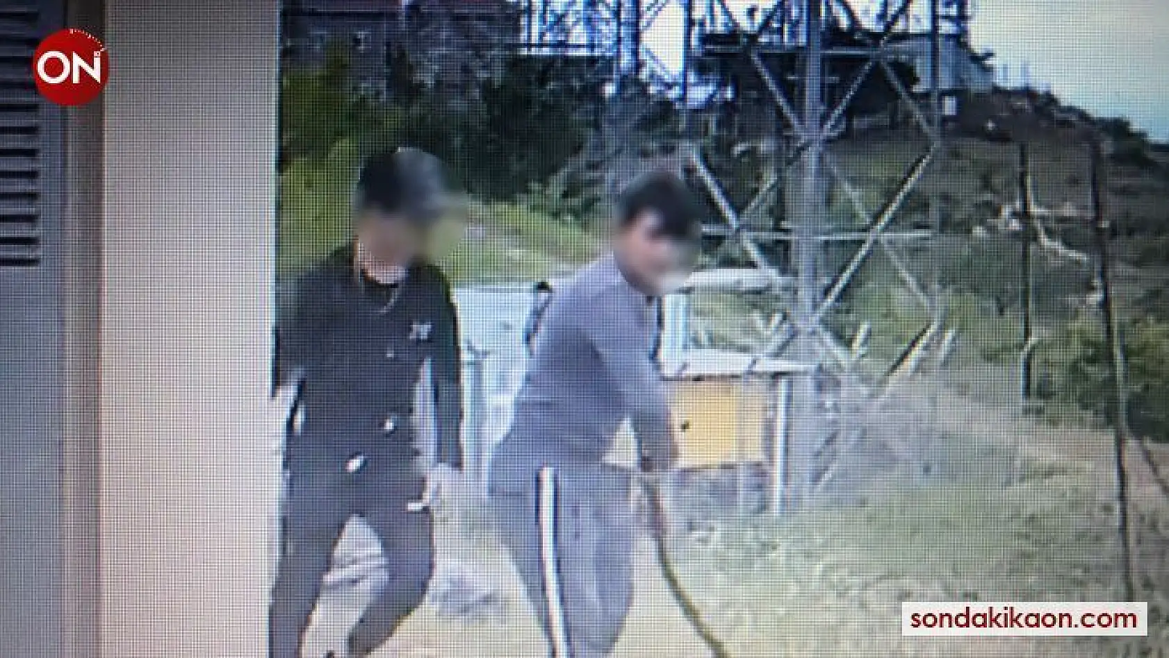 Bursa'da televizyon ve radyo vericilerine dadanan hırsızlar kameralara yakalandı