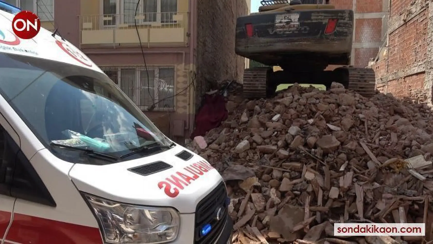 Bursa'da yıkım çalışmasında feci ölüm