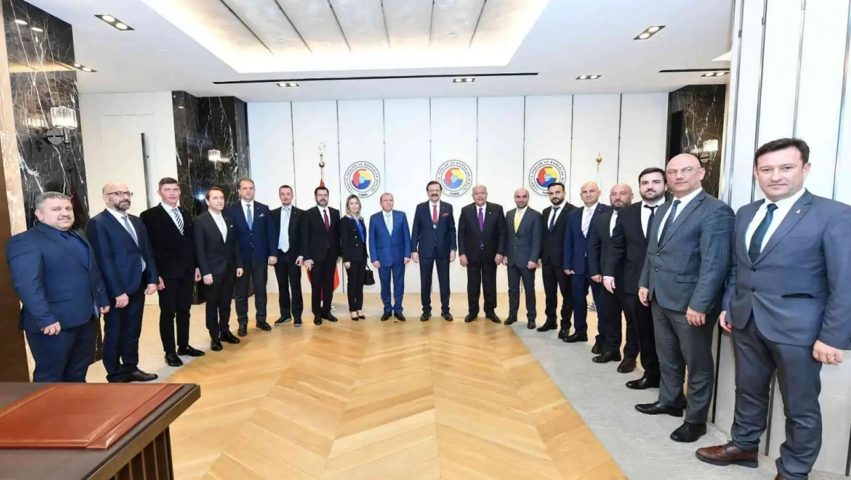 Bursa iş dünyasının sorunları ve talepleri TOBB Başkanı Hisarcıklıoğlu'na iletildi