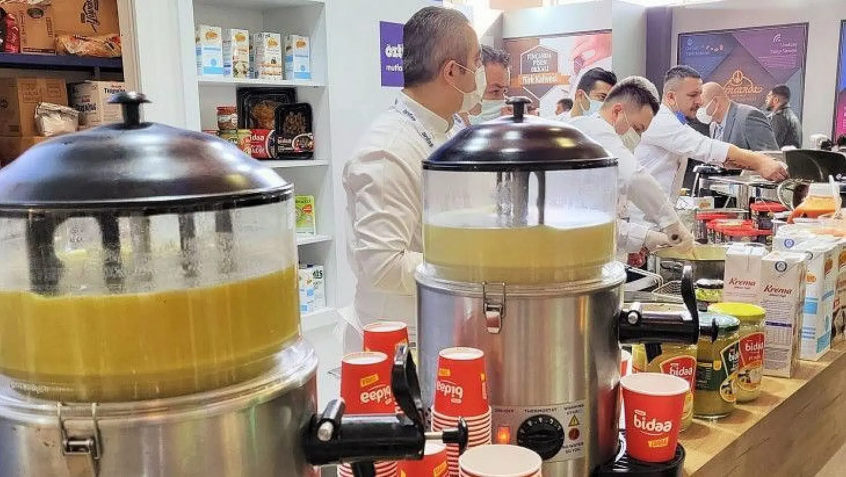 Bursalı firmaya Antalya'da  Gıda Fuarı'nda yoğun ilgi