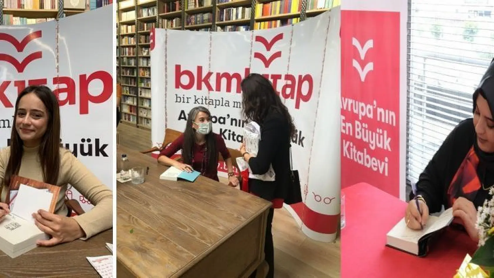 Bursalılar hafta sonu BKM Kitap'ta yazarlarla buluştu