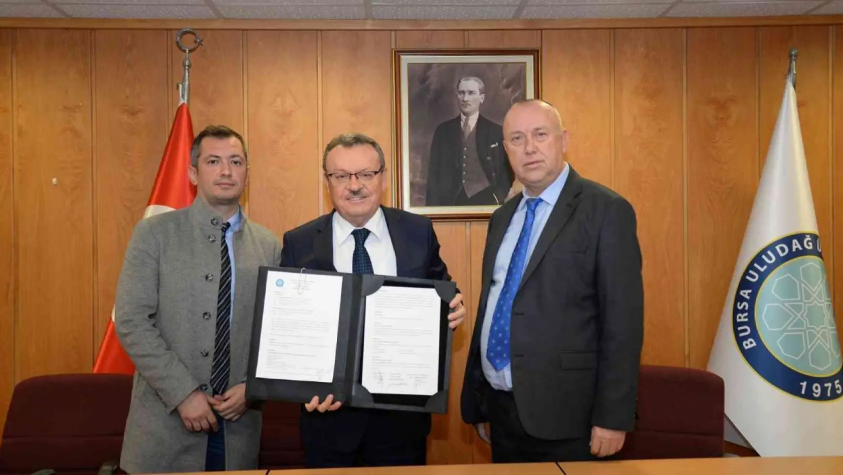 BUÜ, Hüner Kalıp ile işbirliği protokolü imzaladı