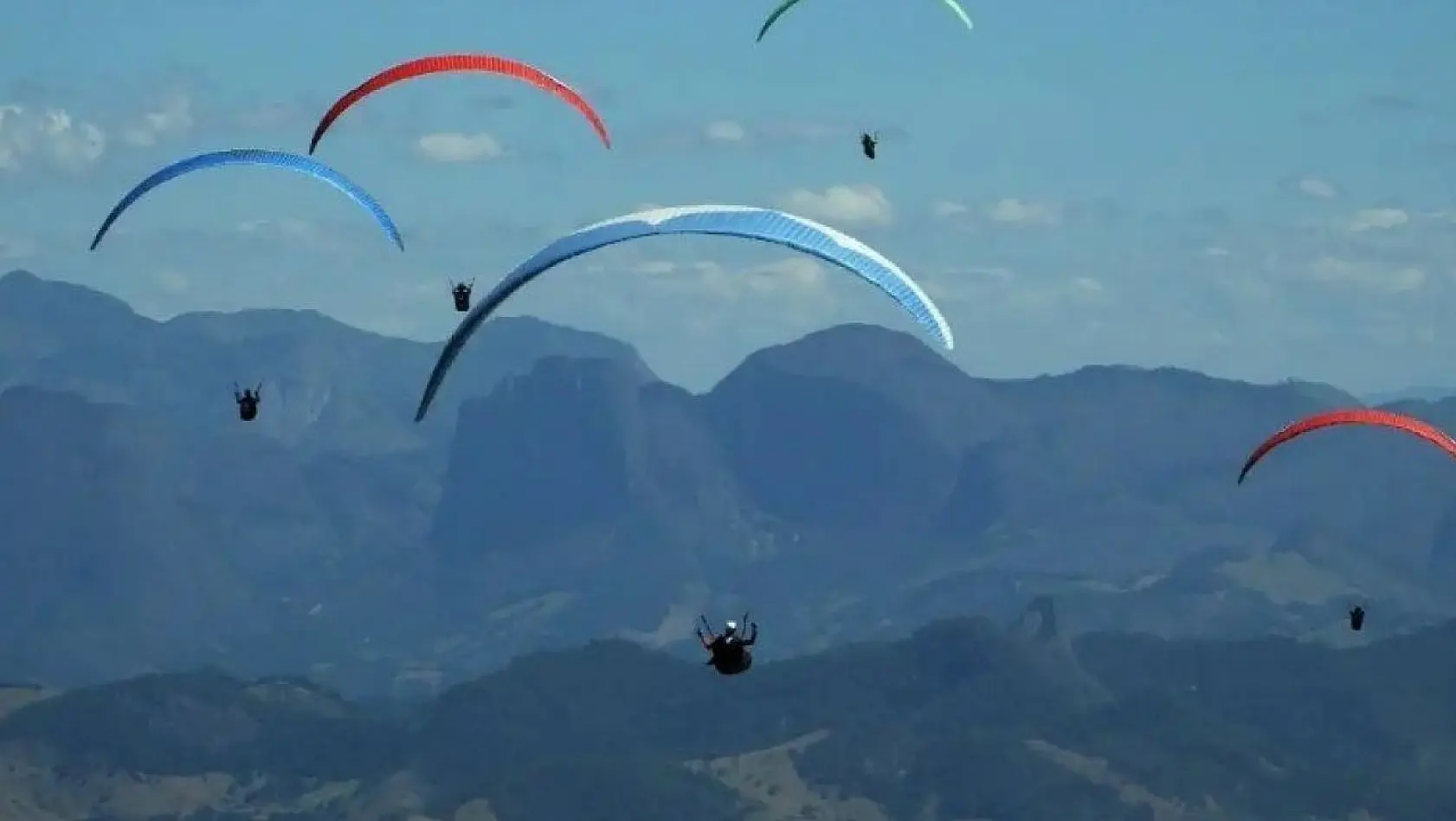Çameli Yamaç Paraşütü takımı, Brezilya'da 3.'cü oldu