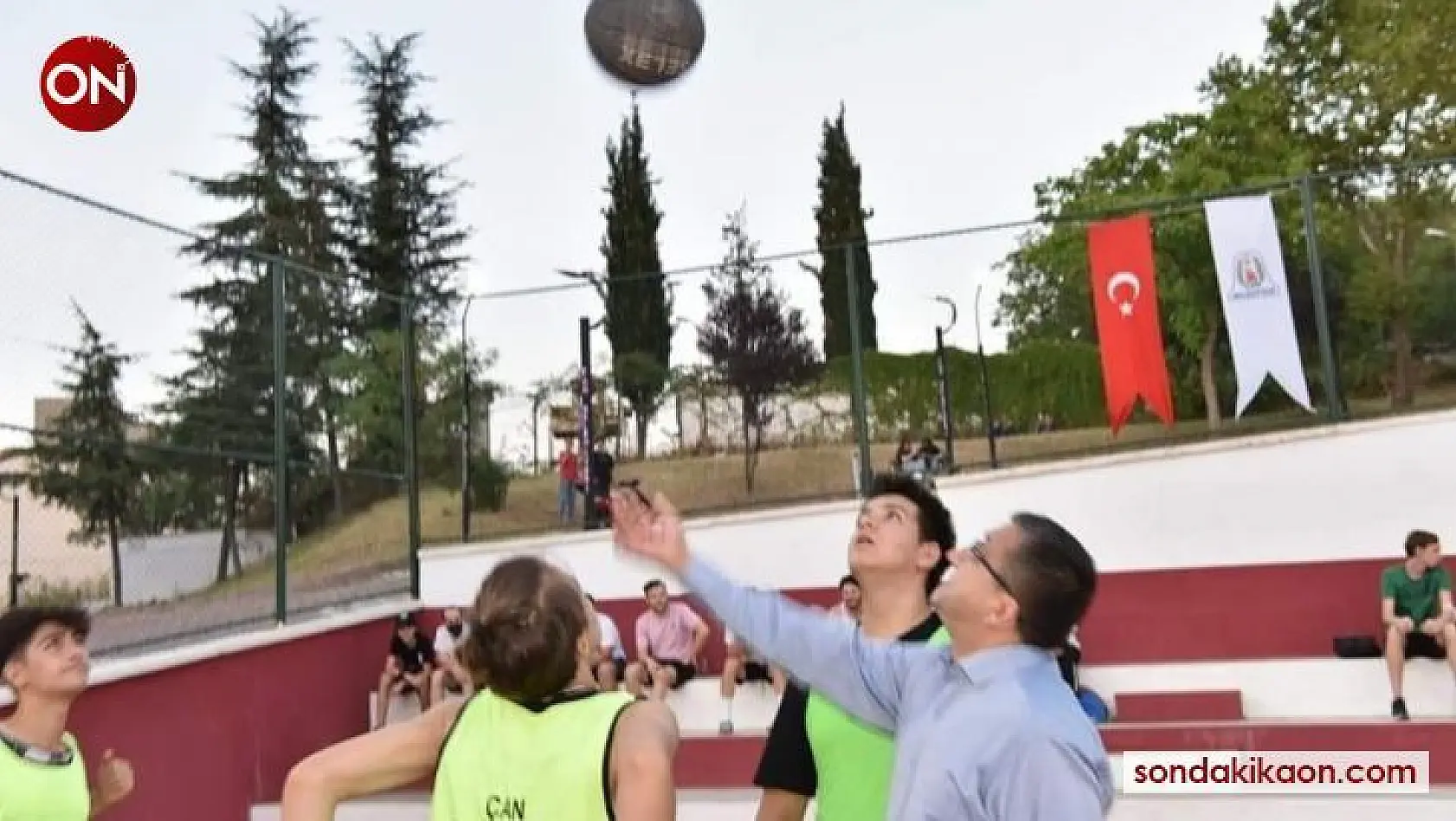 Çan'da Streetball Turnuvası başladı