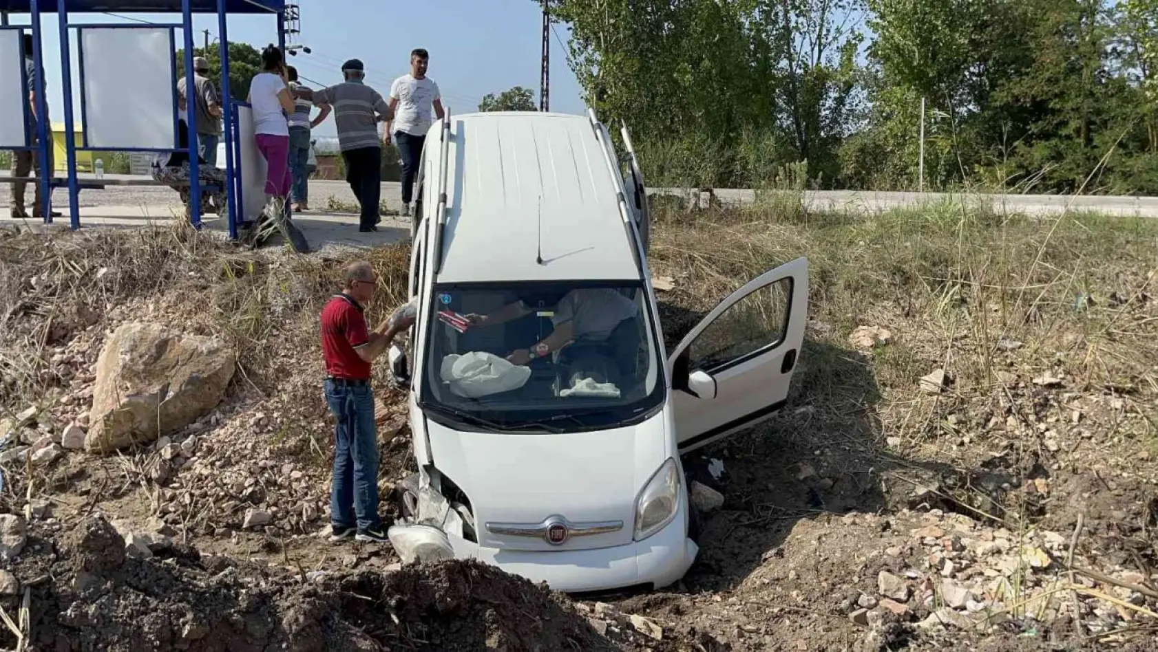Çan'da trafik kazası: 2 yaralı