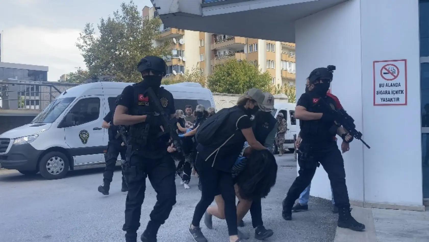 Cezaevi aracına bombalı saldırı yapan 3 terörist Bursa'ya getirildi