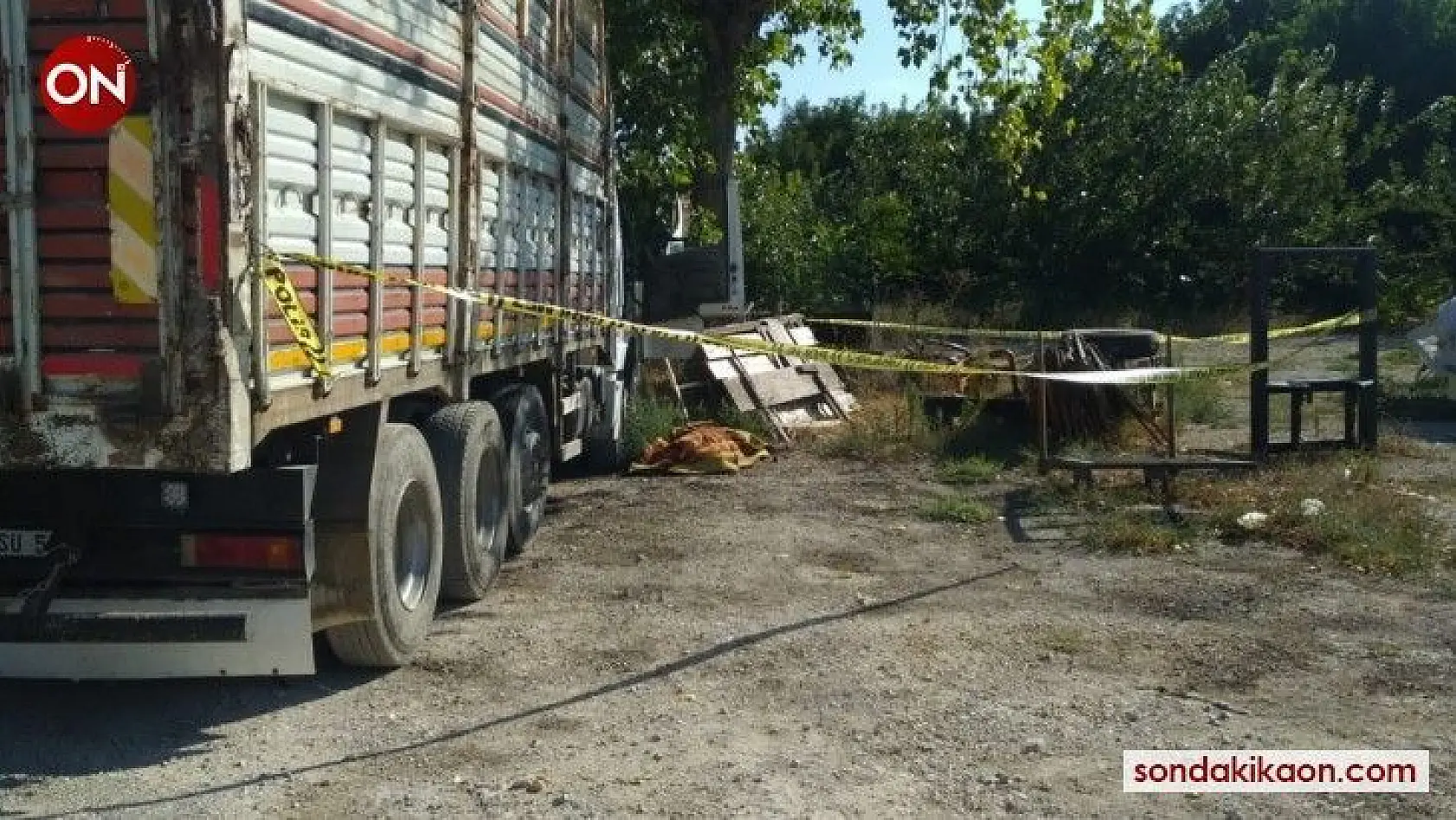 Çocuklarının sünnet davetiyelerini dağıtan kamyon şoförünün cesedi bulundu