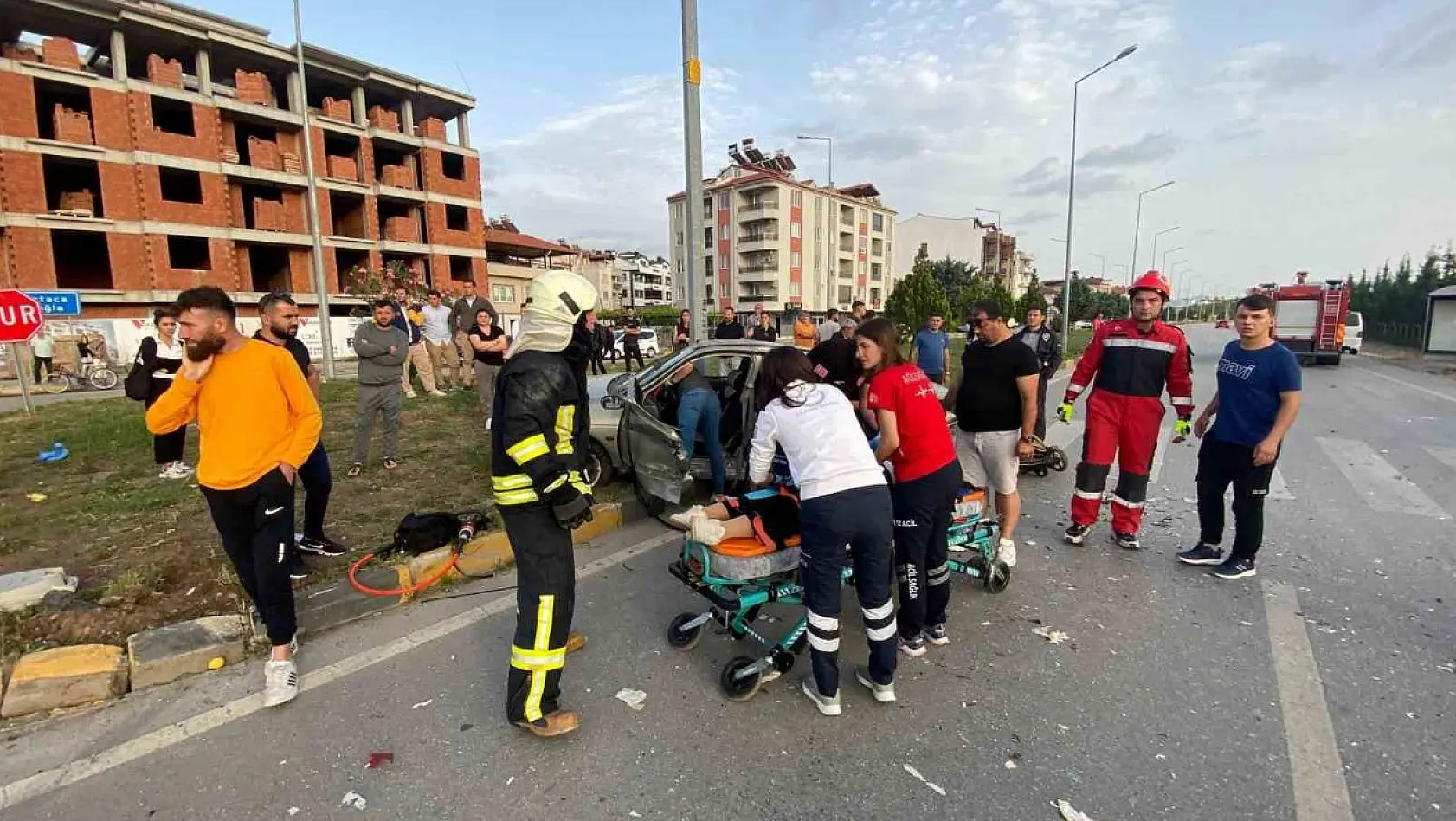 Dalaman'da kaza: 3 yaralı