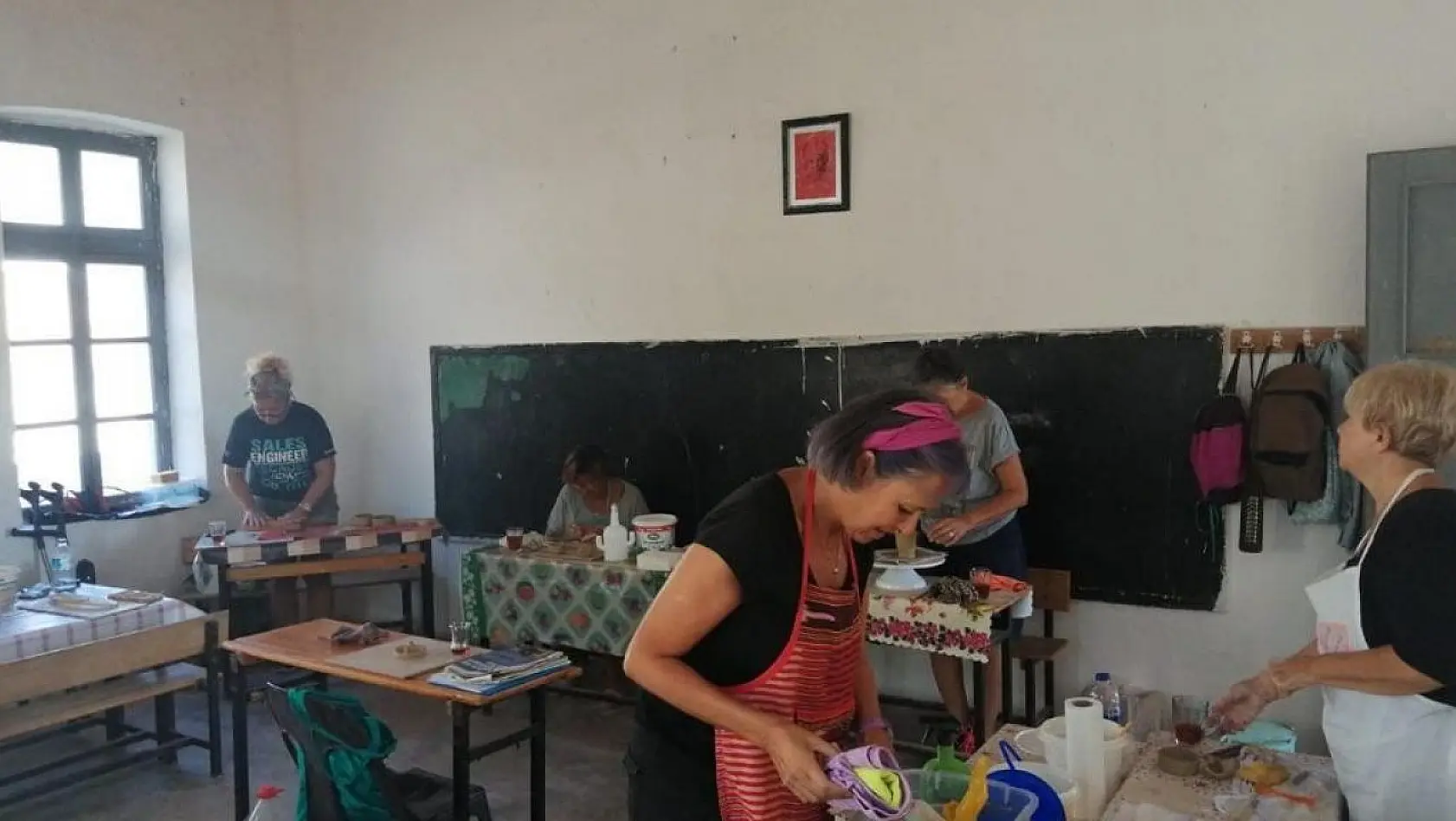 Datça'da asırlık okul binası köy yaşam merkezi oldu