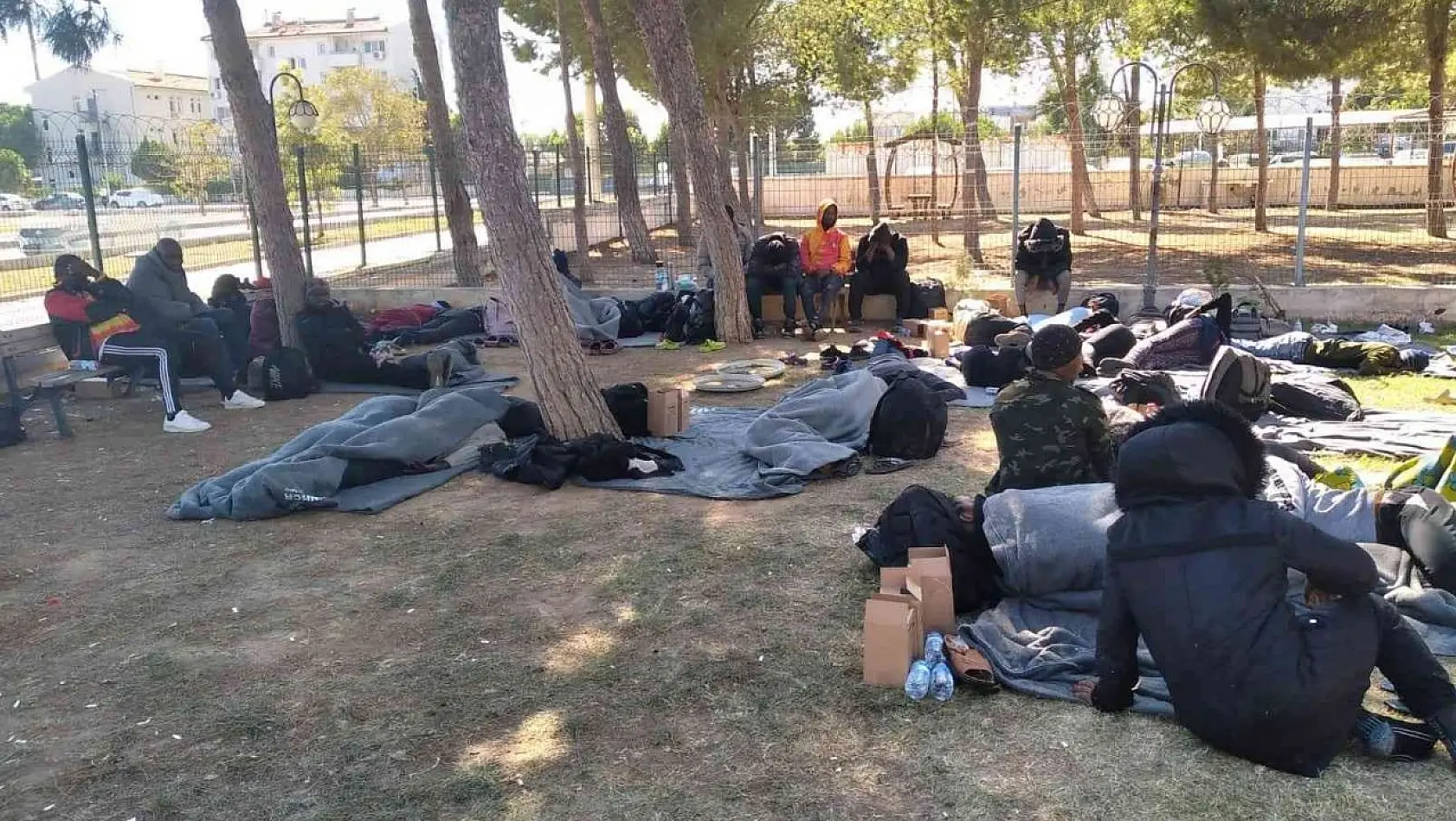 Didim'de 45 düzensiz göçmen yakalandı