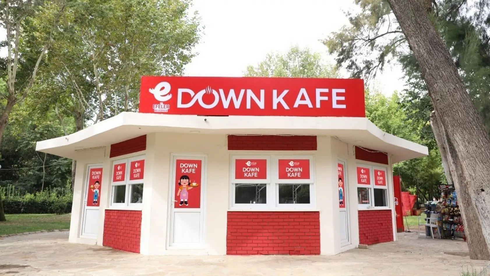 Efeler'de 'Down Kafe' kapılarını açıyor