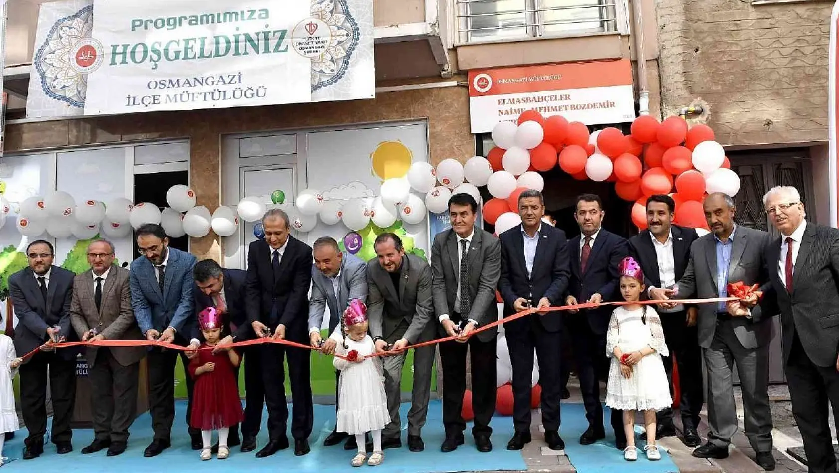 Elmasbahçeler Naime-Mehmet Bozdemir Kur'an Kursu açıldı