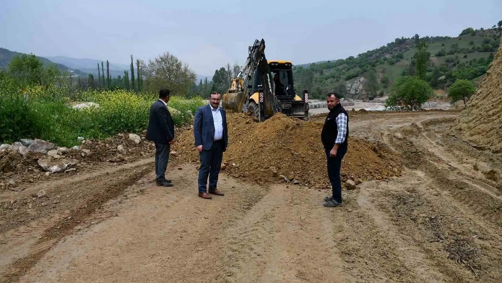 Emet'te Türk Otağı ve mesire alanı yapım çalışmaları sürüyor
