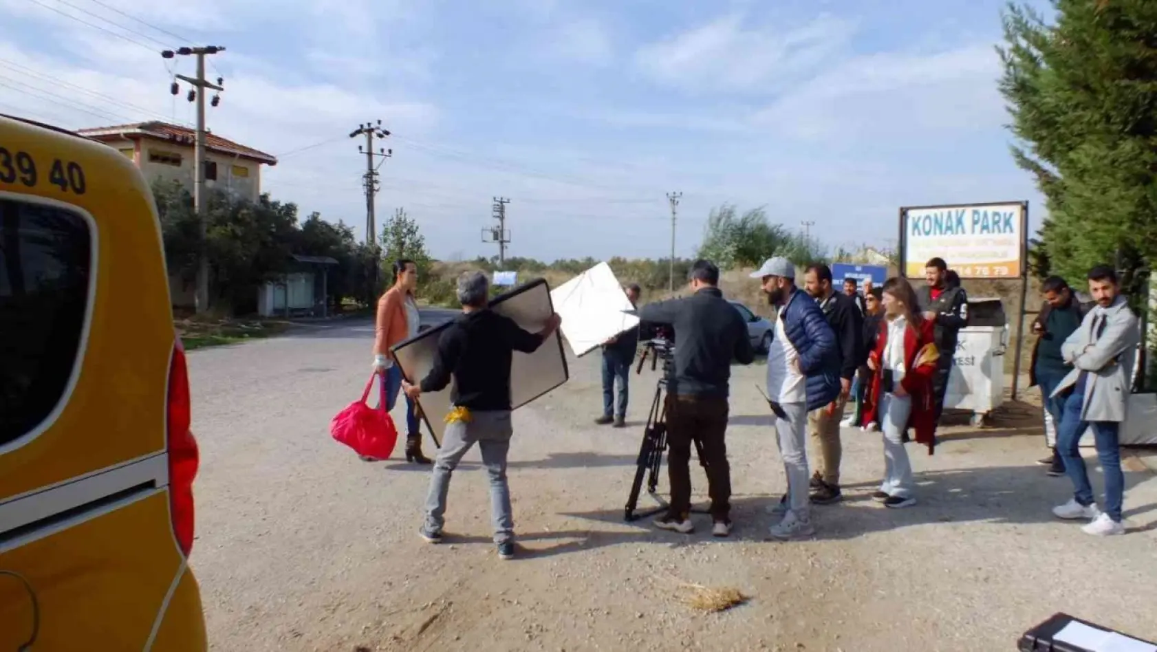 Erdek'te 'Huzur evi ketum' filminin çekimleri sürüyor