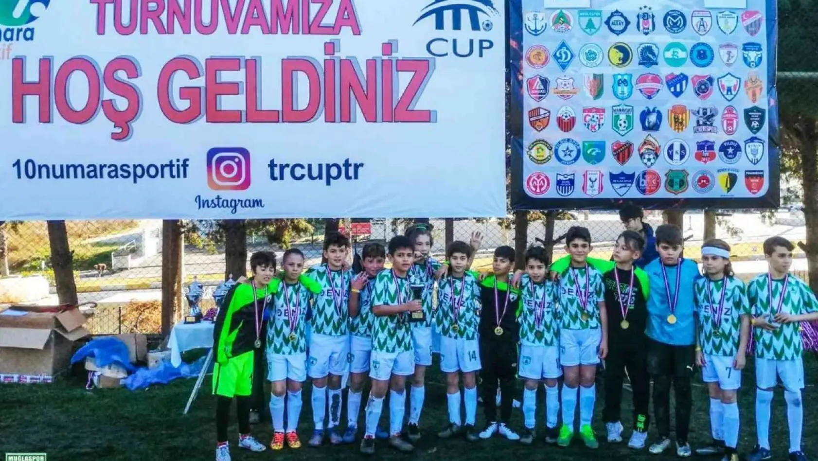 Ermaş Muğlaspor U-11 takımı Sömestr Cup'tan kupayla döndü