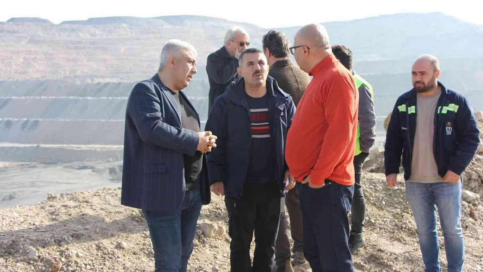 Eti Maden İşletmeleri Genel Müdürü Keleşer, Hisarcık'ta