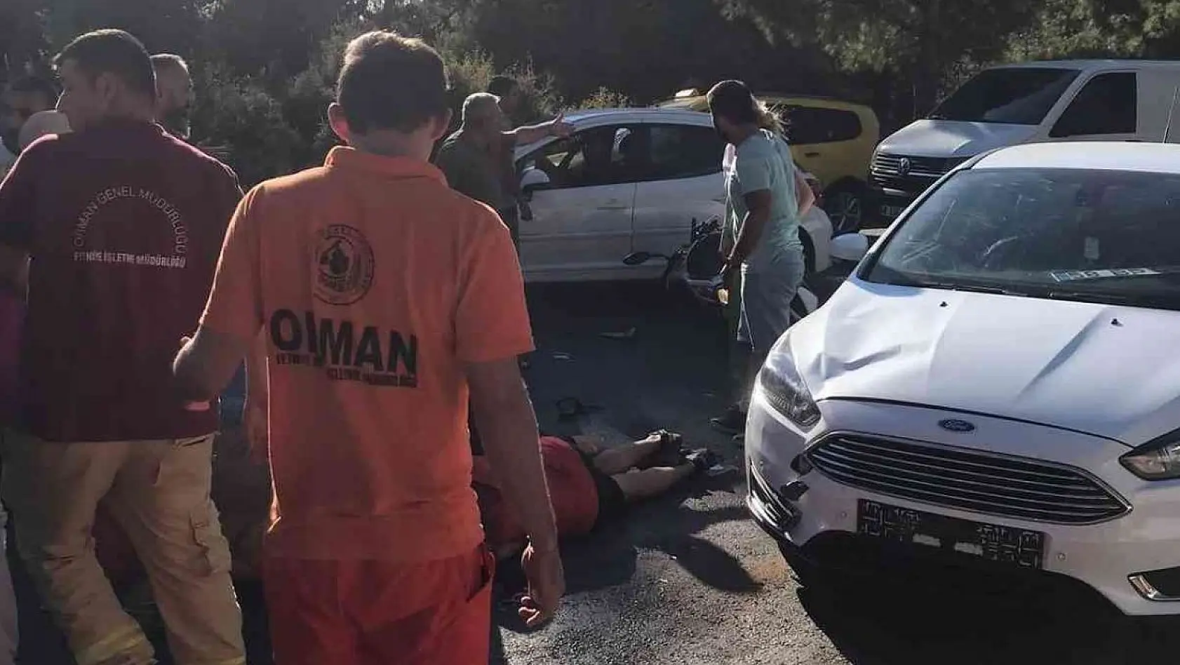 Fethiye'de motosiklet ile otomobil çarpıştı: 1 ölü, 2 yaralı