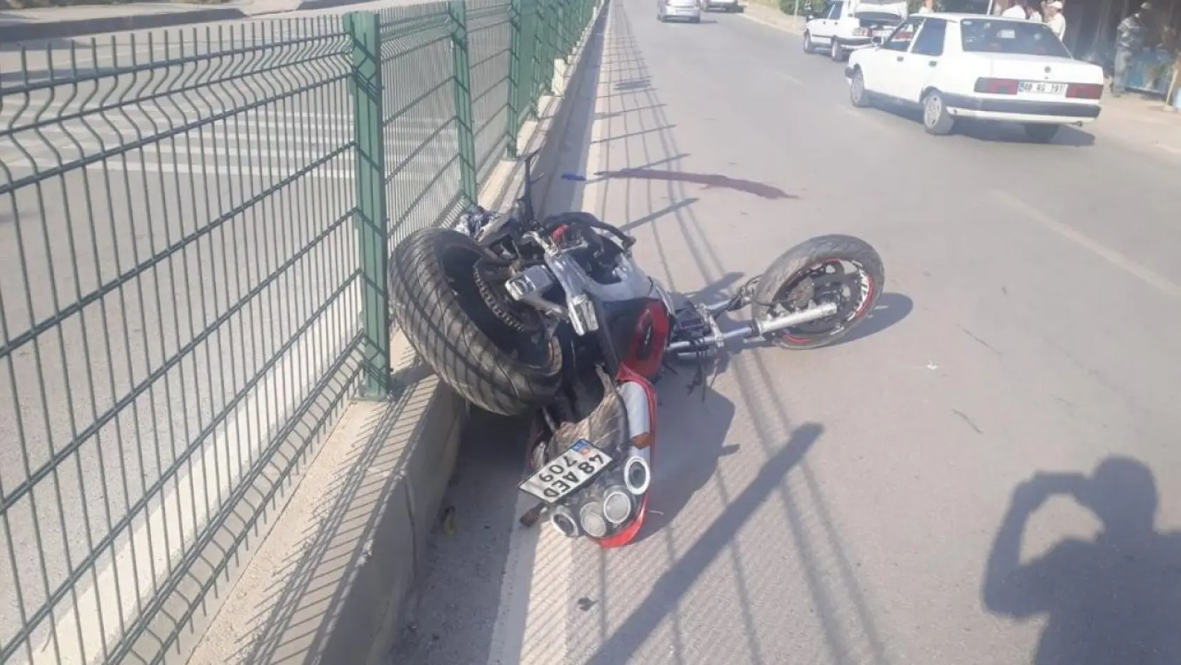 Fethiye'de otomobil motosiklete çarptı: 1 ölü