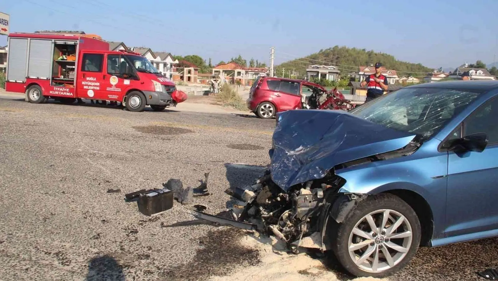 Fethiye'de trafik kazası: 1 ölü, 3 yaralı