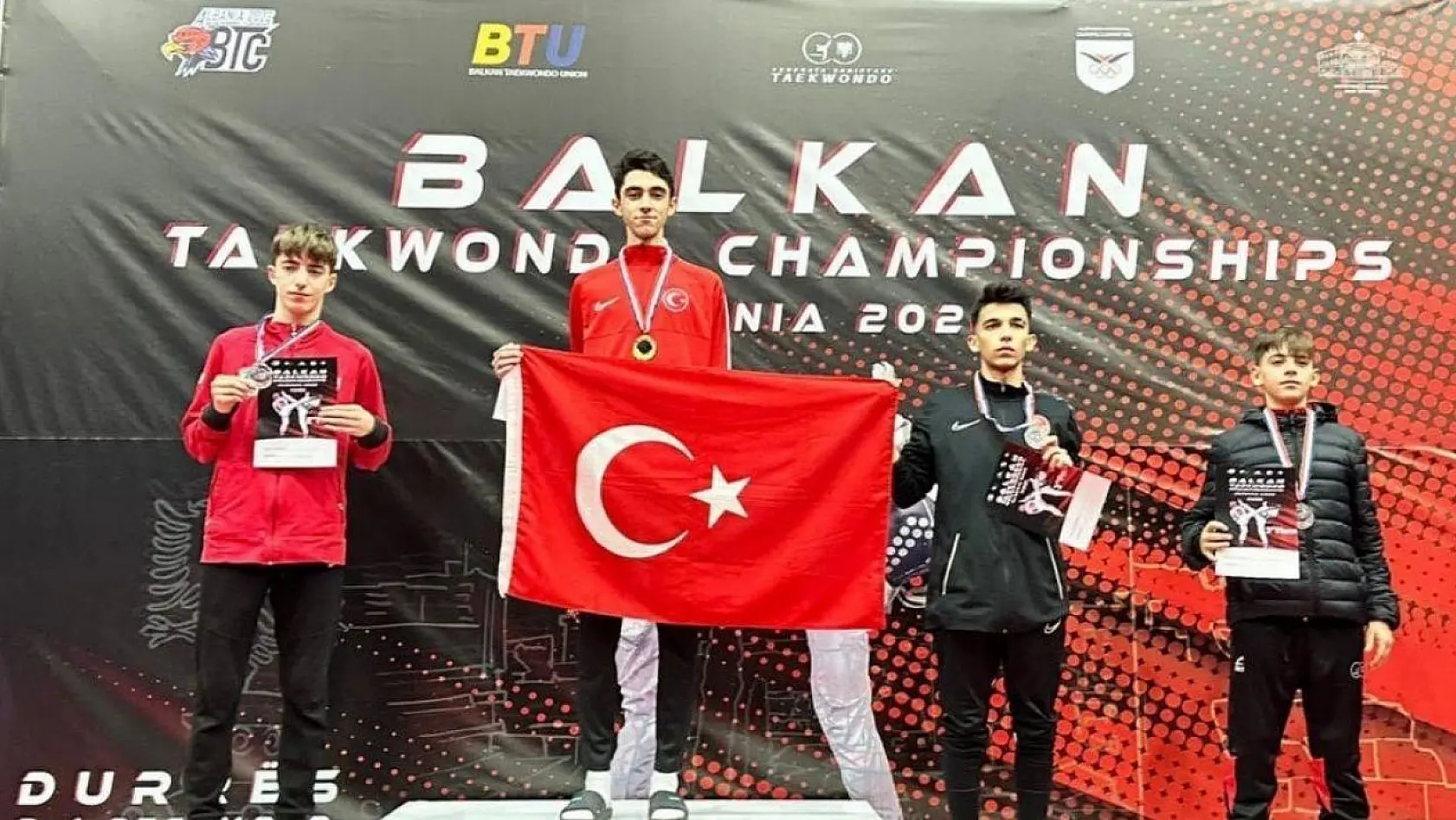 Furkan Aydın, Balkan Şampiyonu oldu