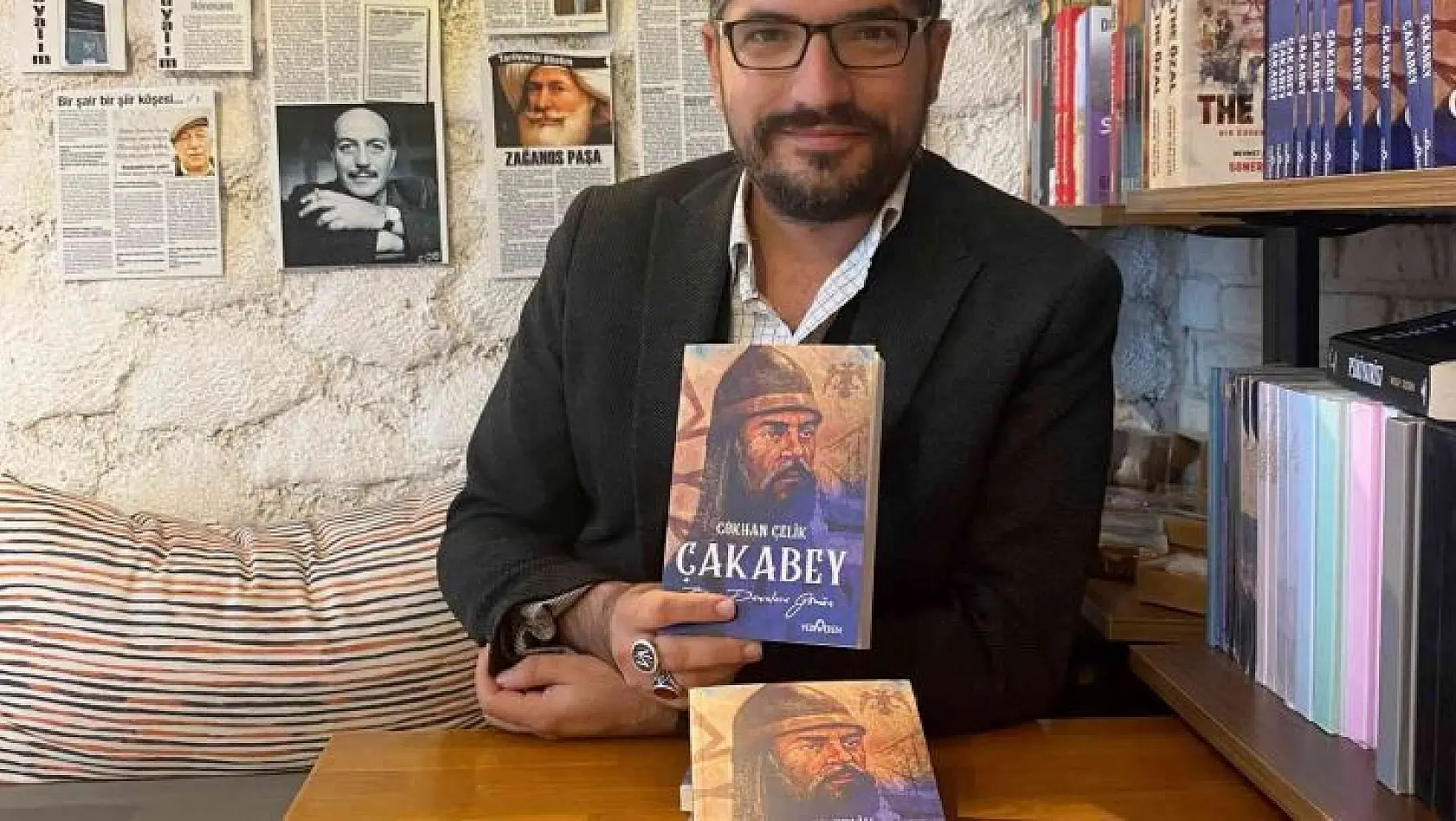 Gazeteci-yazar Çelik'in 'Çaka Bey' romanı raflarda