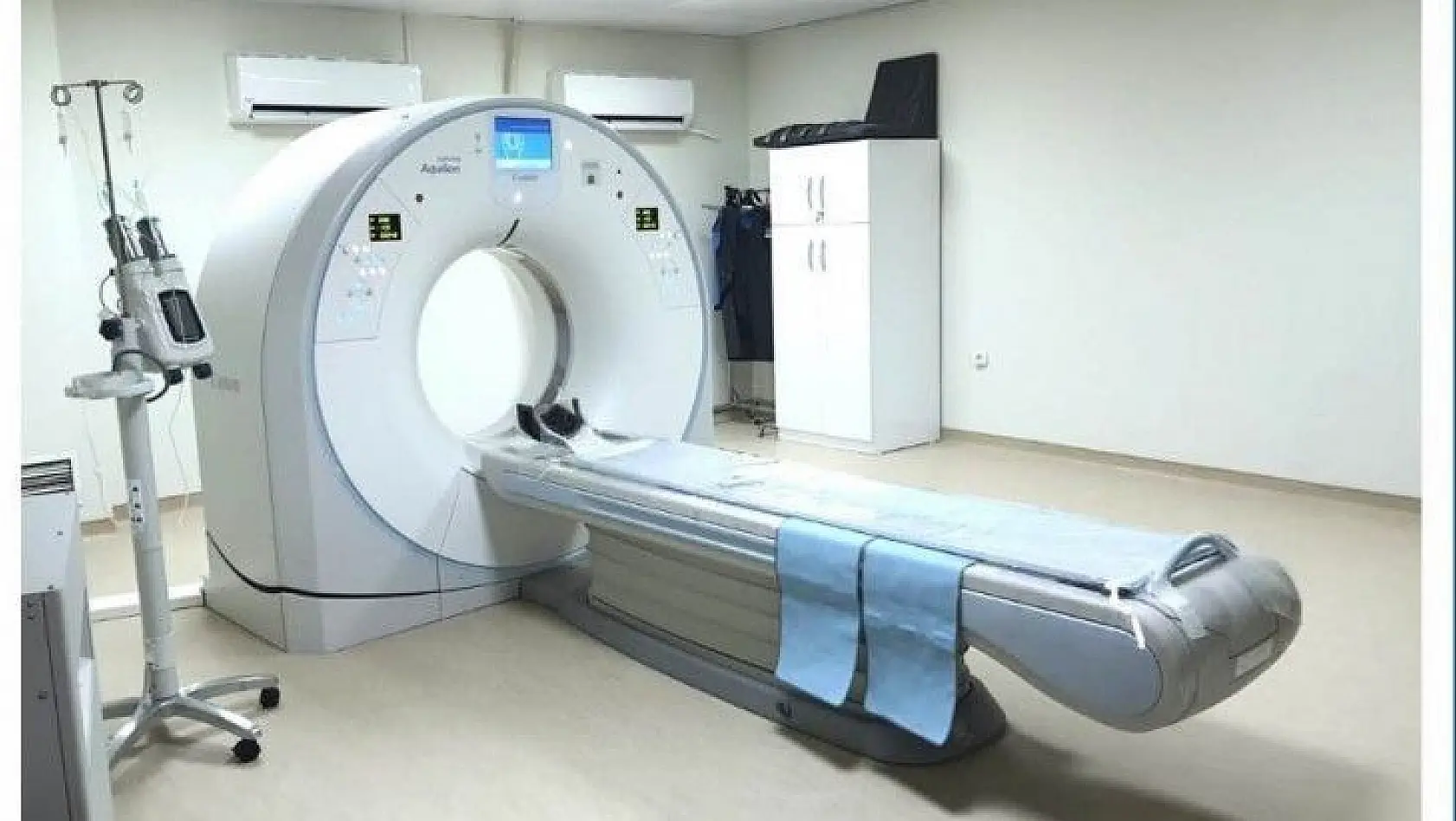 Gediz Devlet Hastanesi'ne yeni bilgisayarlı tomografi cihazı