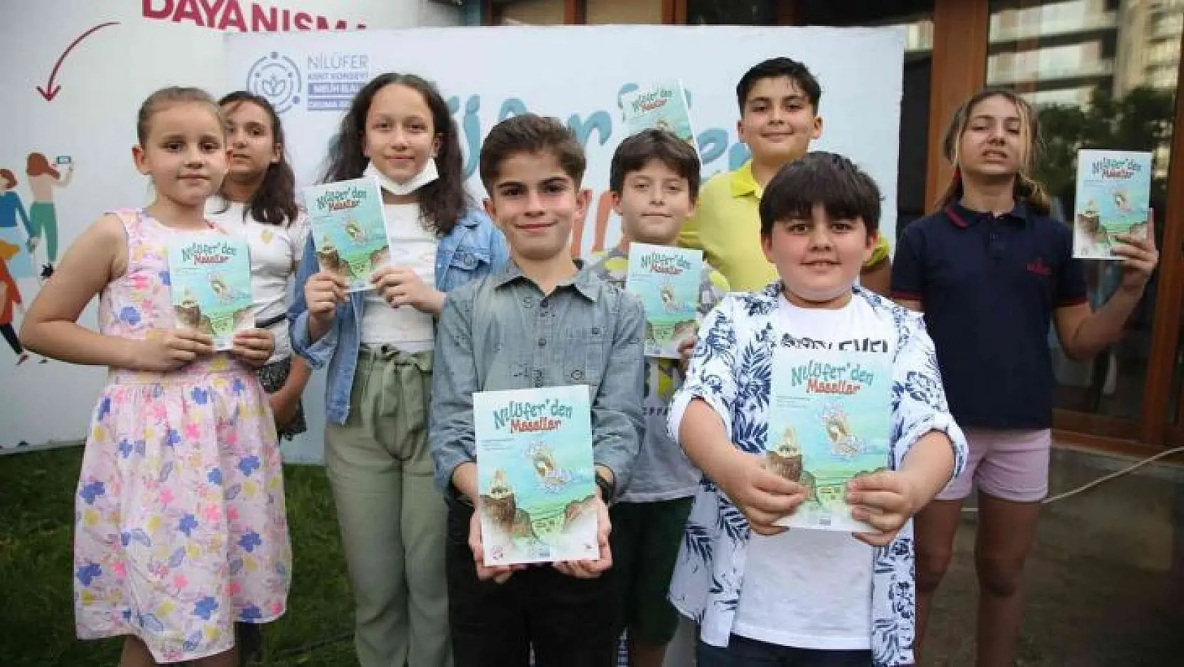 Gönüllülerden çocuklara armağan: 'Nilüfer'den Masallar'