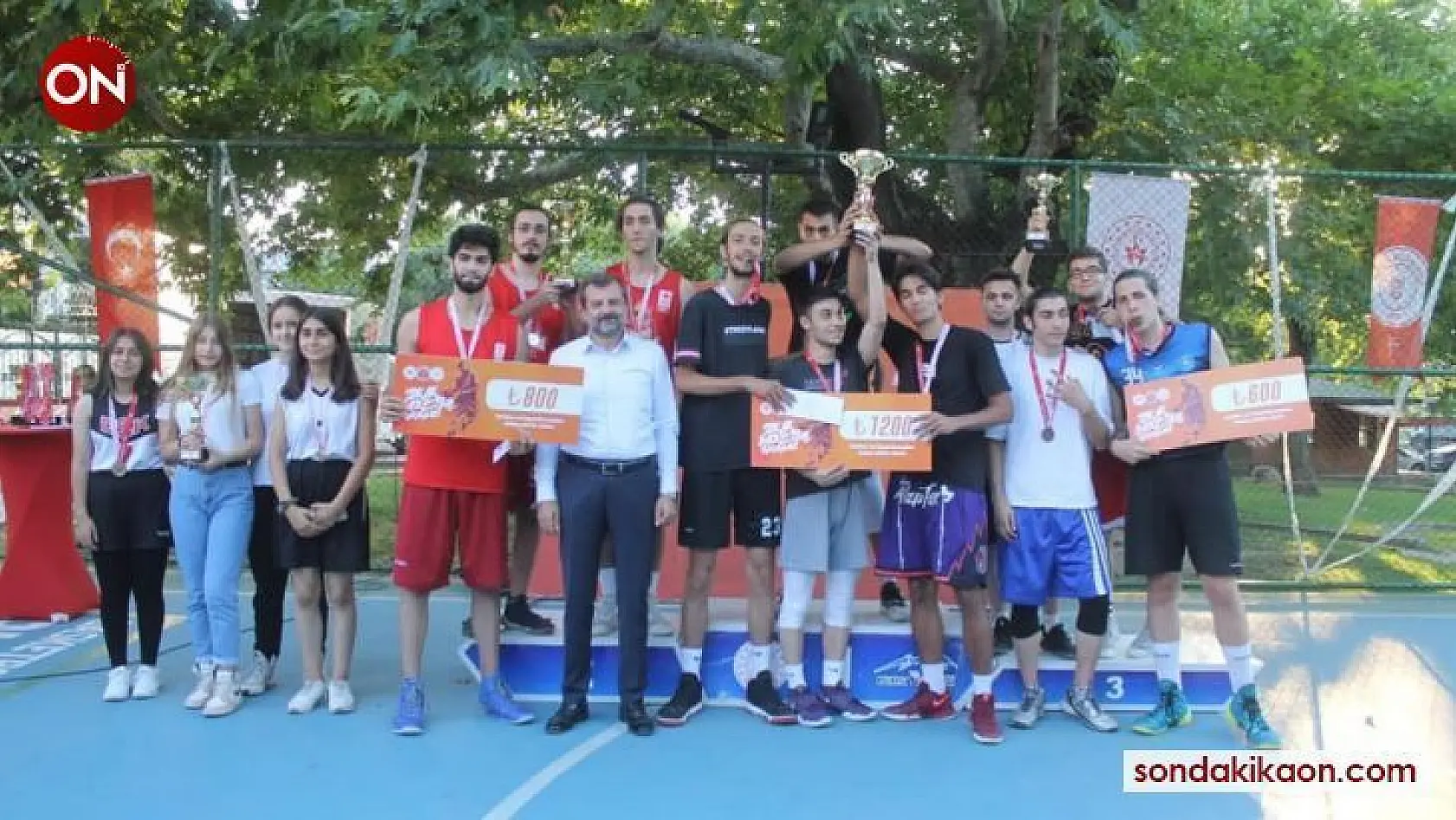 Gürsu'da sokak basketbolu turnuvası
