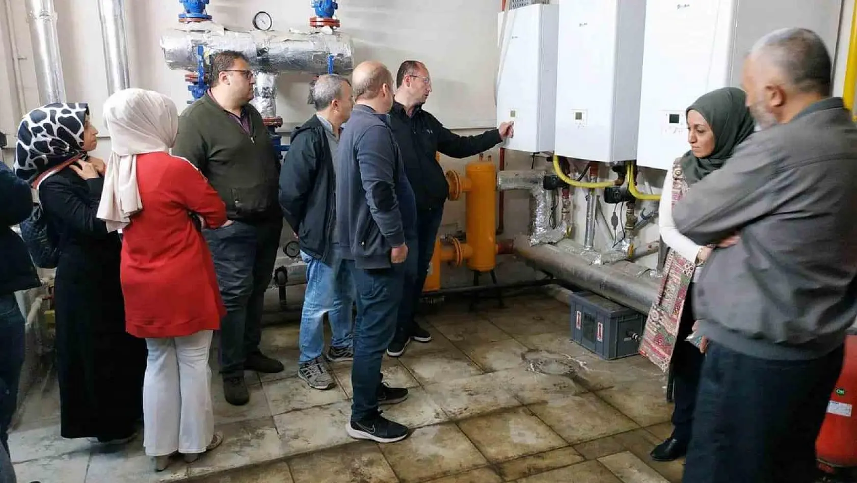 Hisarcık'ta 'Doğalgaz Yakıtlı Kalorifer Ateşçisi' kursu açıldı