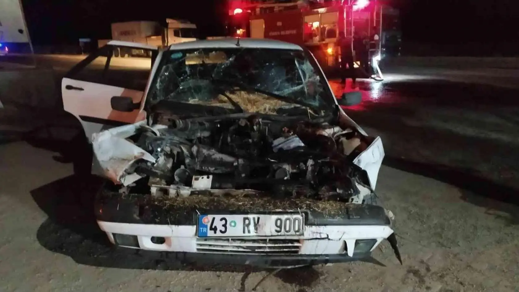 Hisarcık'ta trafik kazası: 2 yaralı