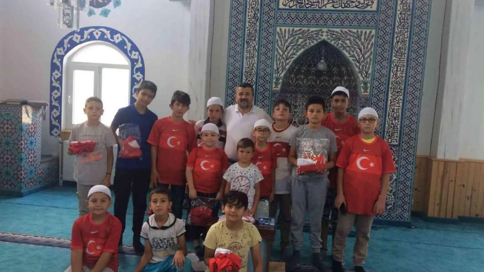 Hisarcık'ta Yaz Kur'an Kursu öğrencileri ödüllendirildi