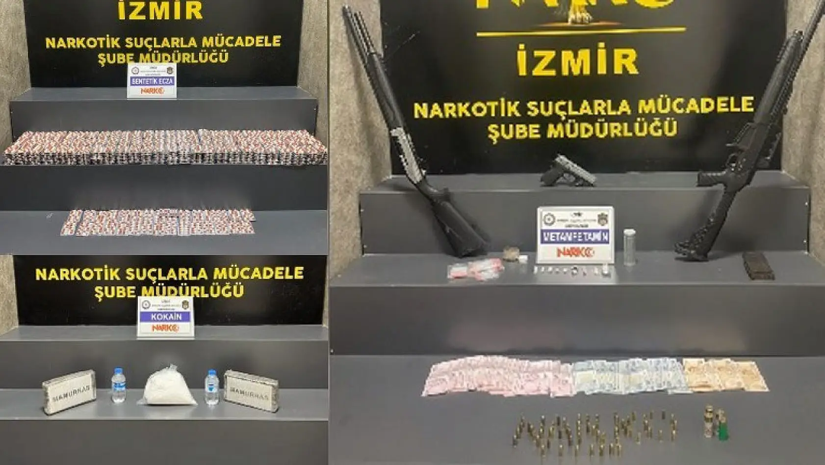 İzmir'de 69 uyuşturucu operasyonunda 30 şüpheli tutuklandı