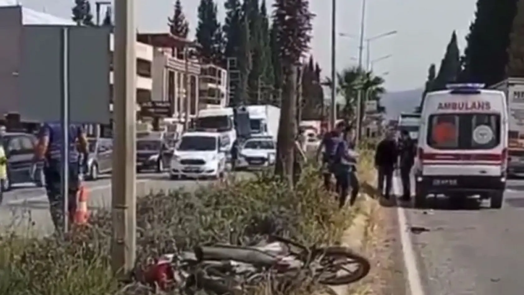 İzmir'de aracın çarptığı motosikletteki çift hayatını kaybetti