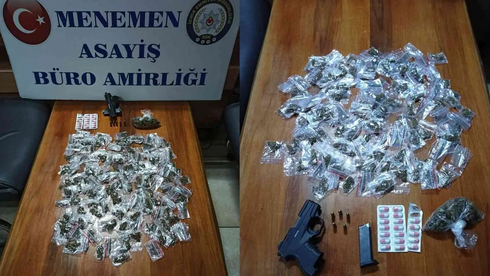 İzmir'de oto yıkamacıya uyuşturucu operasyonu: 2 gözaltı