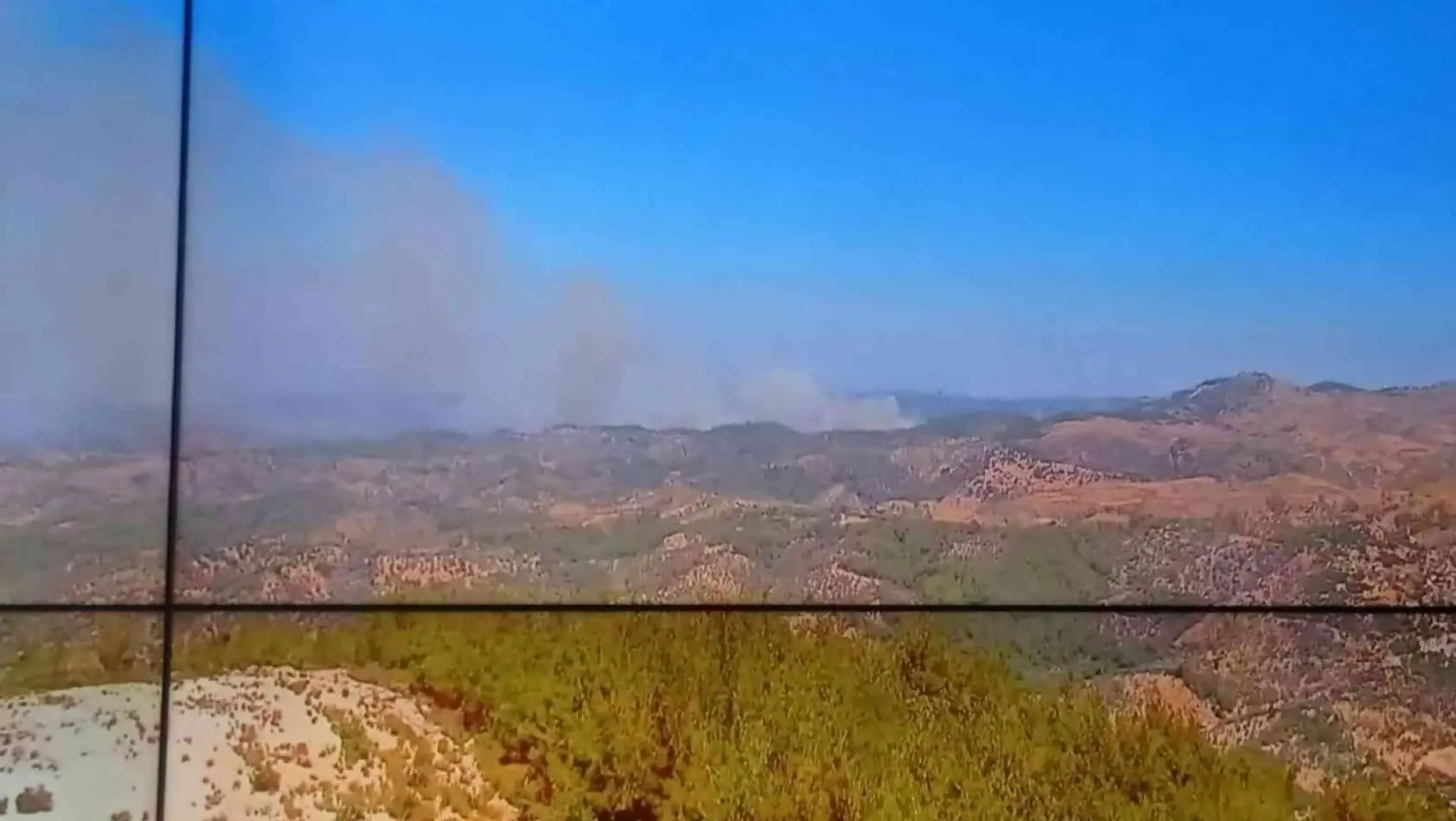 İzmir Seferihisar'da orman yangını